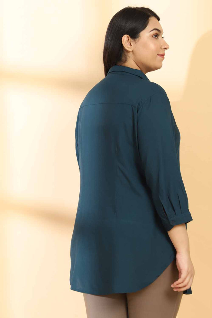 Reflecting Pond Round Hemline Shirt