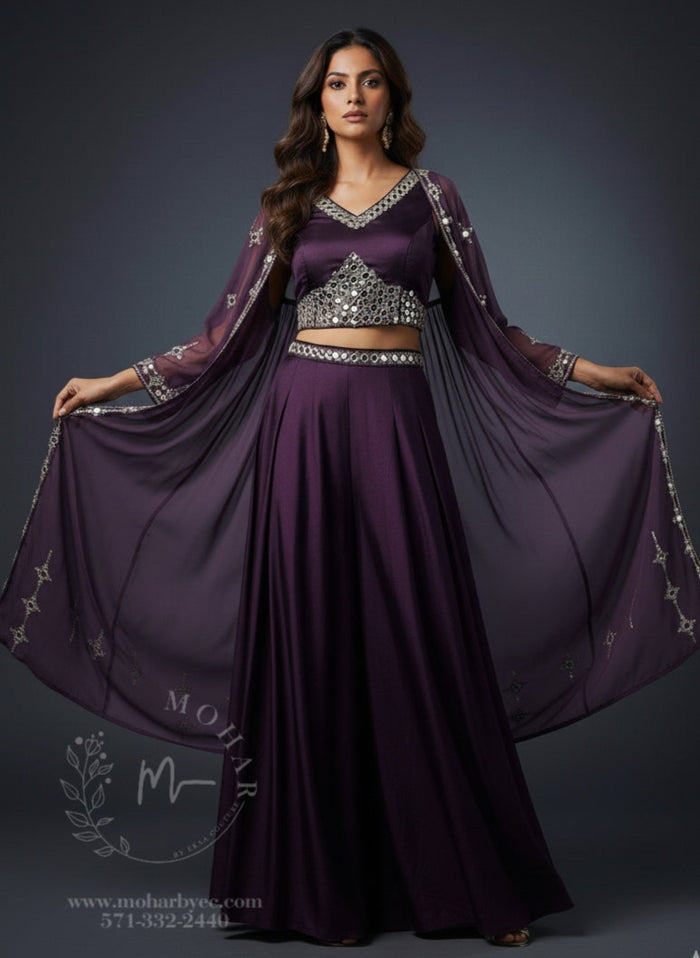 Royal Purple Indo-Western