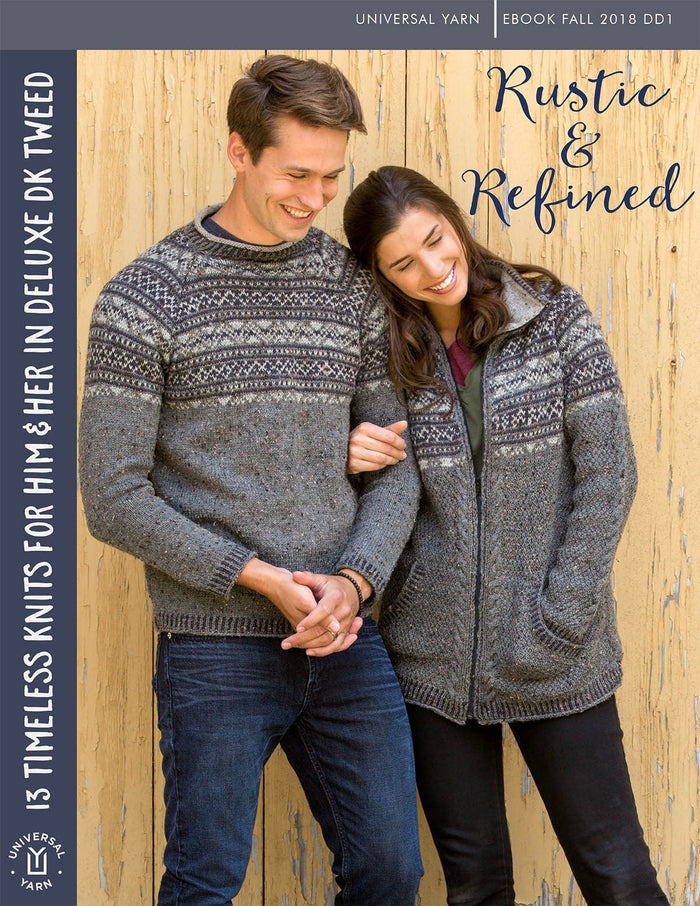 Rustic and Refined Pattern Universal Yarn