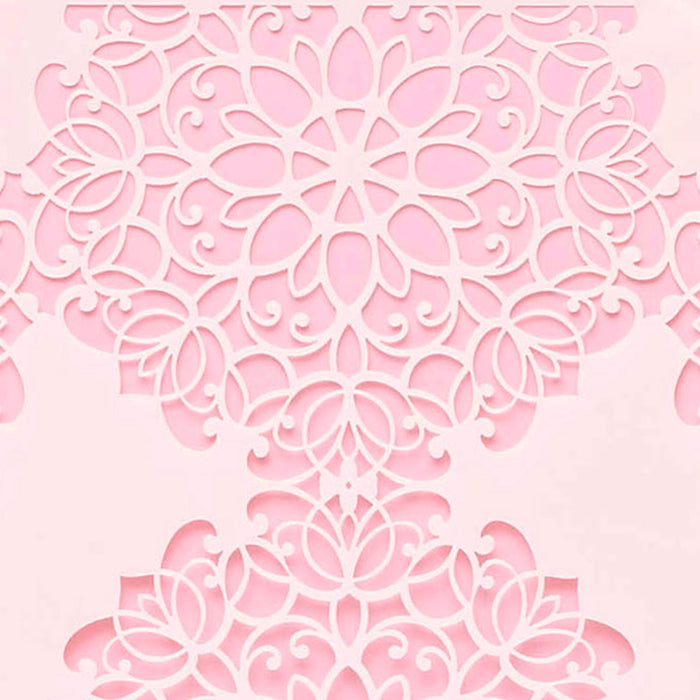 Seamless Cake Stencil great for decorating tall cakes with perfect designs. Lacupella