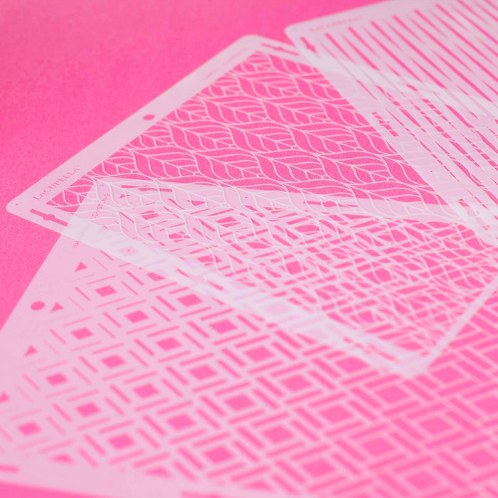 Seamless Cake Stencil great for decorating tall cakes with perfect designs. Lacupella