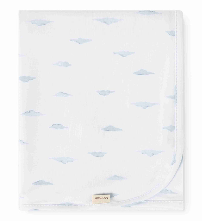 set footie cloud wrap with beanie and blanket - cumu
