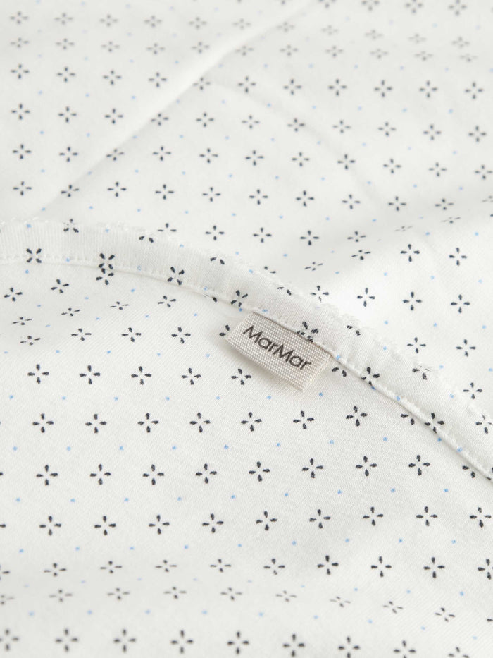 set footie droplet print wrap with beanie and blanket - droplet