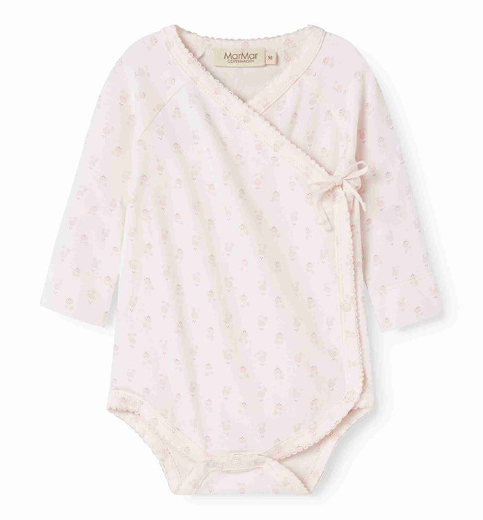 set knit mini bloom onesie and footie pants with beanie - mini bloom