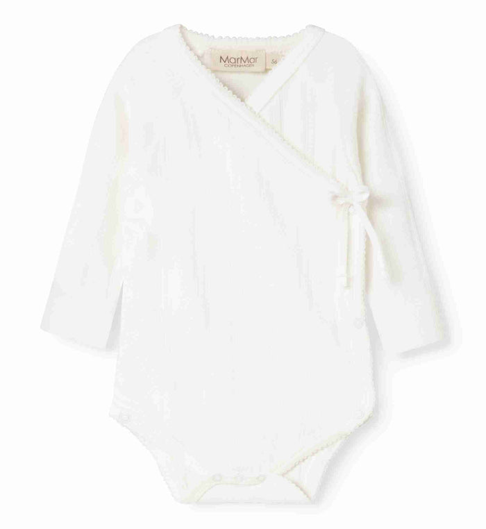 set knit pointelle bow onesie and footie pants with beanie - gentle white