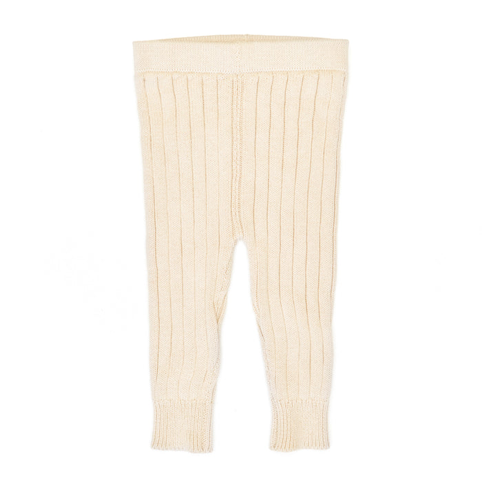 set outfit marled knit collared sweater and leggings - ntrl/rse qurtz/ntrl