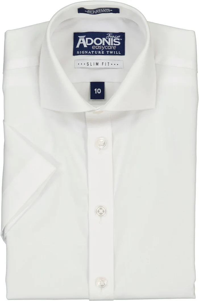 shirt s/s poly cotton husky fit - design