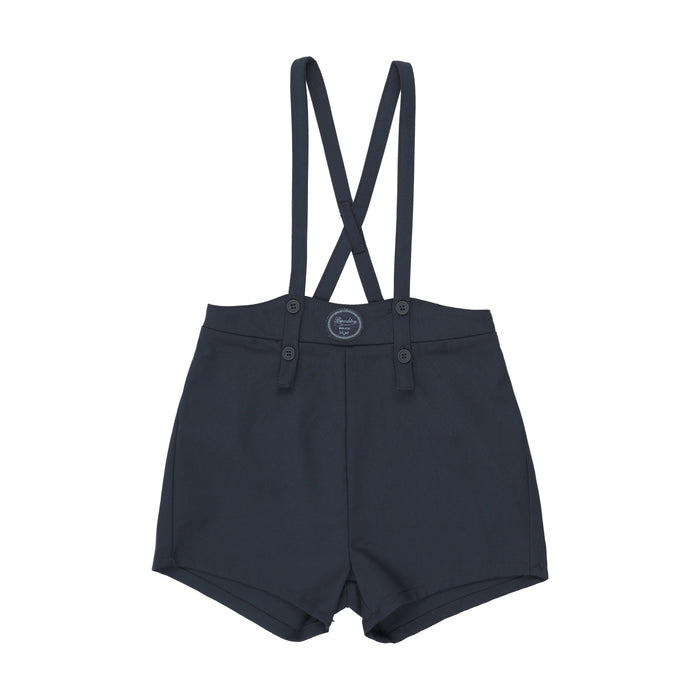shorts plaid edition overall - navy