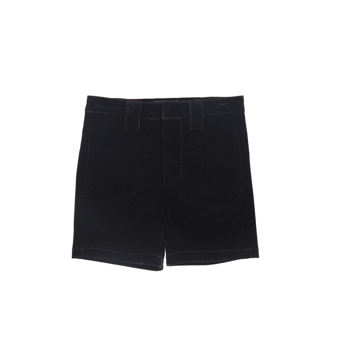 shorts velour - black