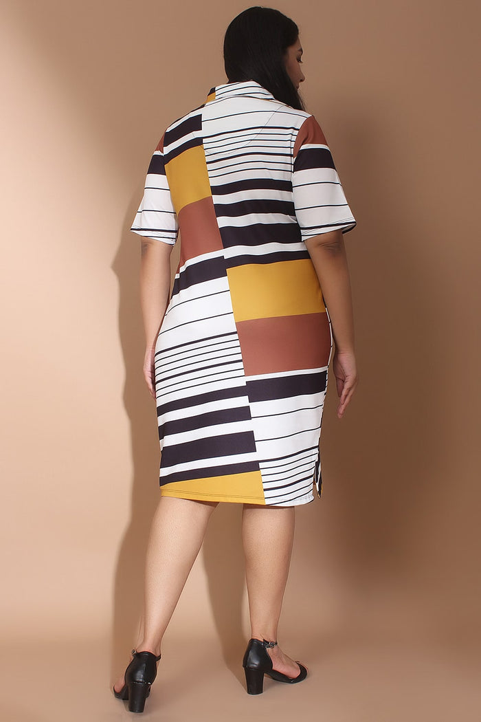 Sienna Navy Polo Dress