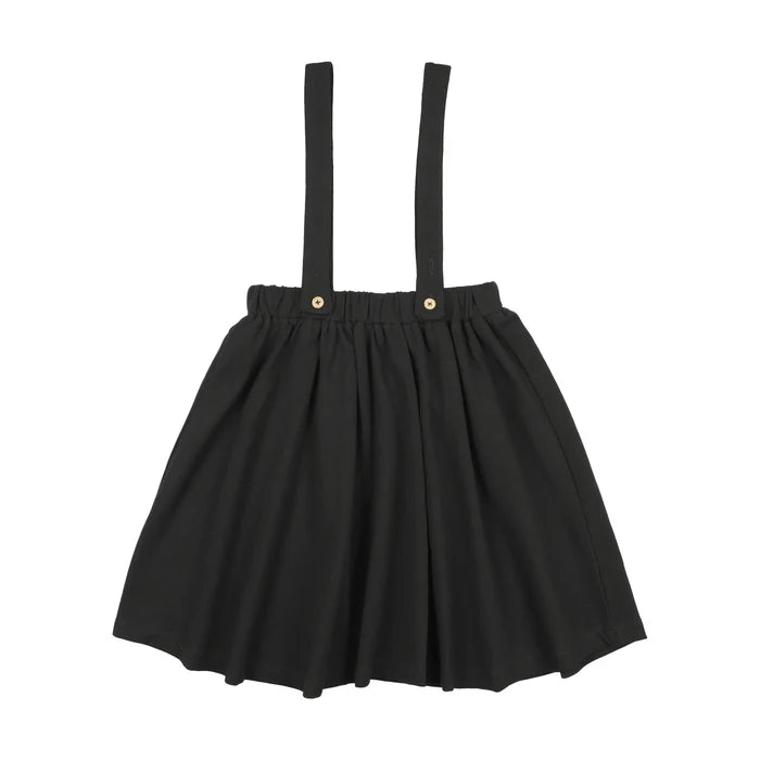 skirt suspender - black