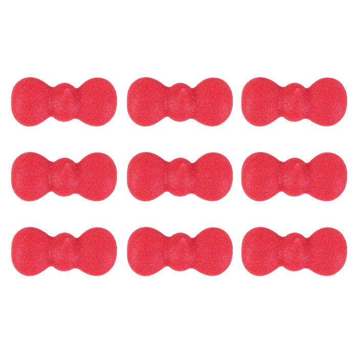 Small Red Bow Royal Icing Toppers sugar decorations great for decorating Chocolates, Cupcakes, Cakes, Cookies, Brownies, Cake Pops, Macarons, Pies and more. Edible decoration. Caljava