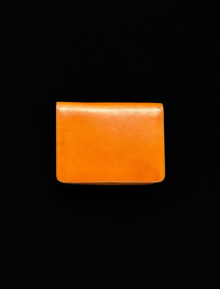 Small Wallet, Vibrant Orange Il Bussetto