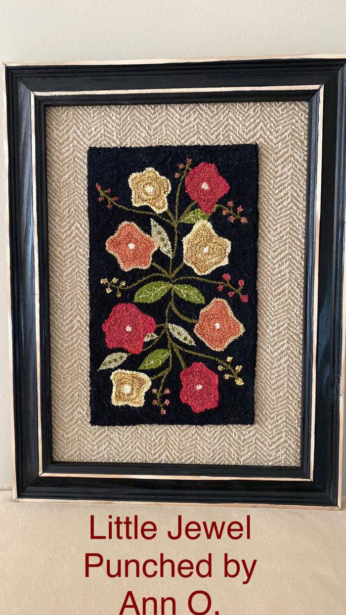 SRH Mini Punch Needle Pattern Little Jewel 6x11