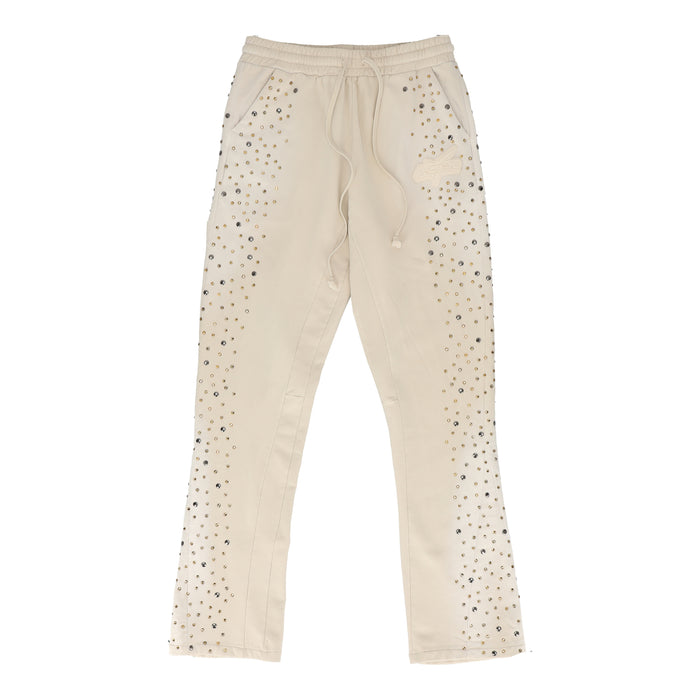 Stones Studs Brown Jogger