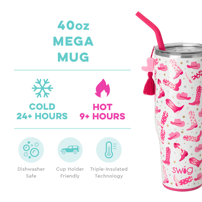 Swig Life Mega Mug, Let's Go Girls, 40 oz