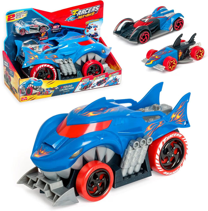 T-Racers Mix 'n Race Squad Launcher - Shark