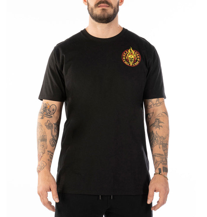 T-Shirt Headrush ‘Head Over Flames’ Homme