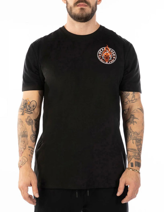 T-Shirt Headrush ‘Head Over Flames’ Homme
