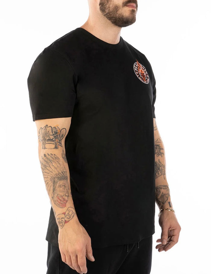 T-Shirt Headrush ‘Head Over Flames’ Homme
