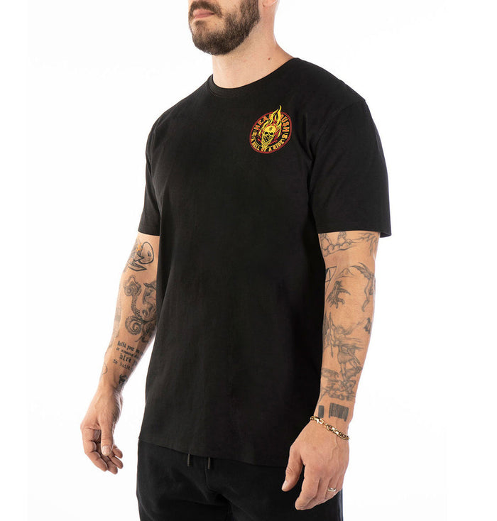 T-Shirt Headrush ‘Head Over Flames’ Homme
