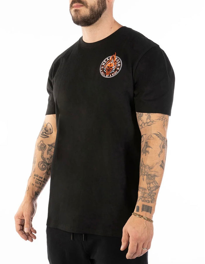 T-Shirt Headrush ‘Head Over Flames’ Homme