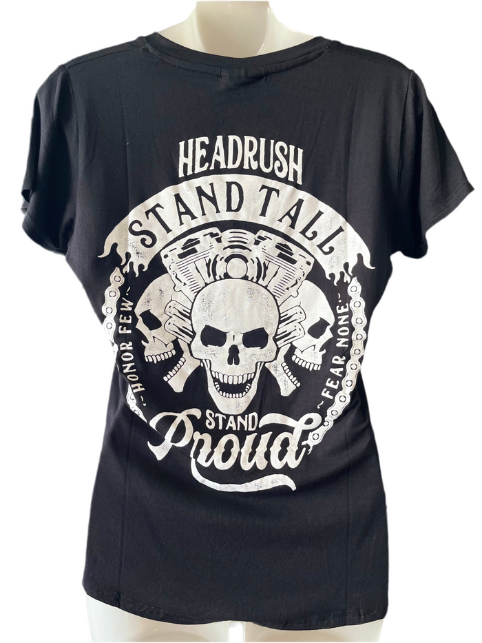 T-Shirt Headrush ‘Stand Tall’ Femme