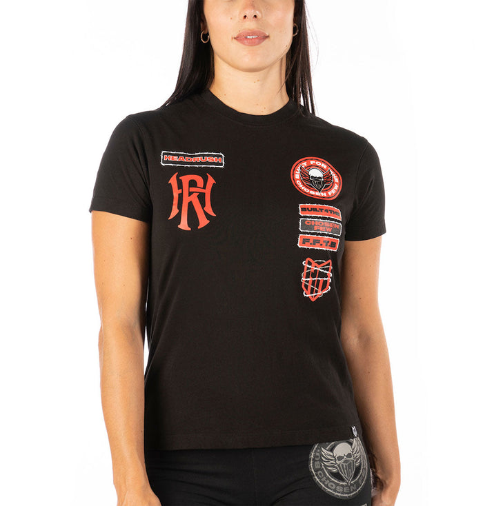 T-Shirt Headrush ‘The Nightcrawler’ Femme