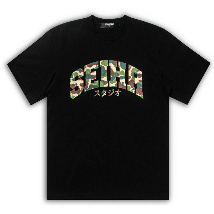 T-Shirt Seiha Studios Camo - Vert