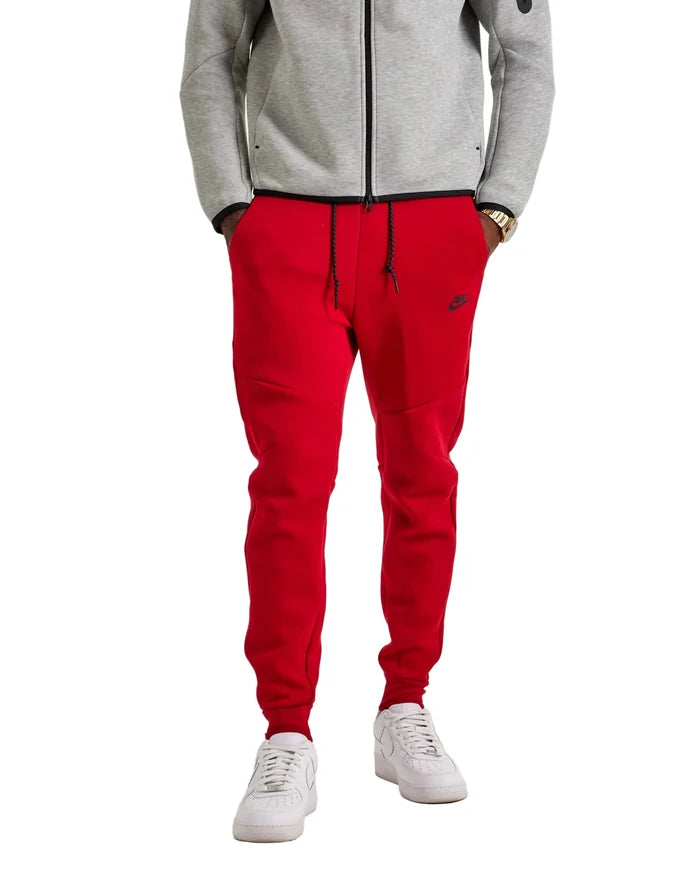 Tech Fleece Joggers Gym Red Pants