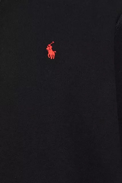 The RL Fleece Black Hoodie