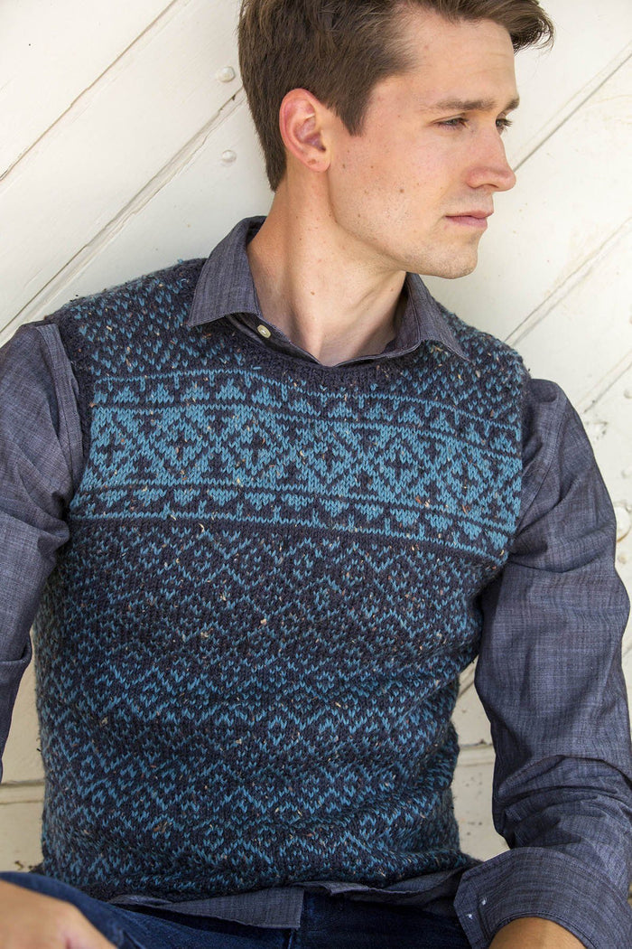 Trekken Vest Pattern Universal Yarn