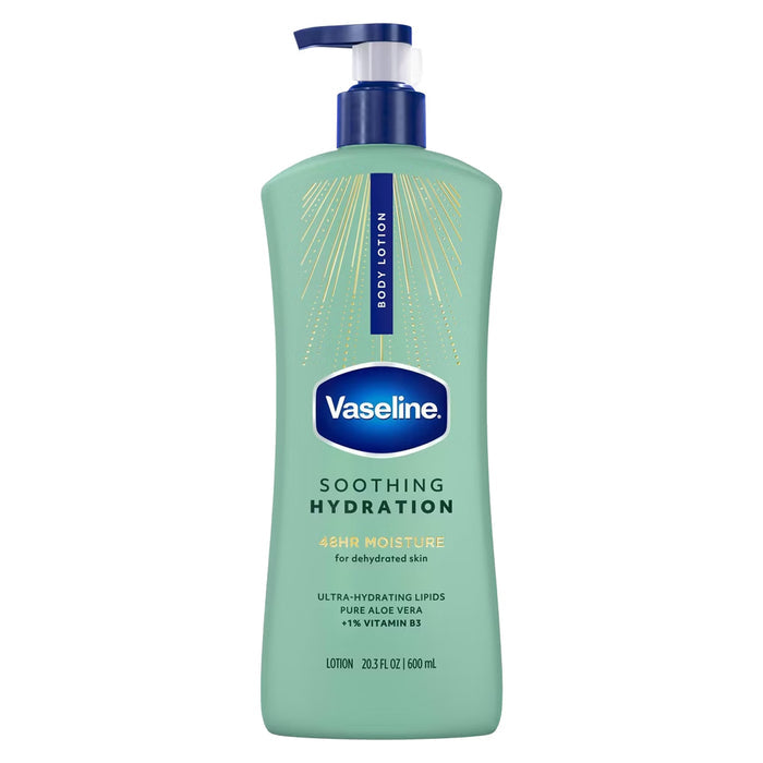 Vaseline - Lotion Intensive Care, Soothing Hydration - 20.3 Oz - 3 Pack - OPEN BOX