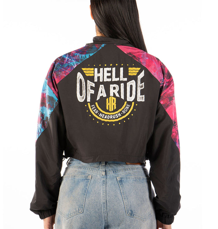 Veste Courte Headrush ‘Tornado Skull’ Femme