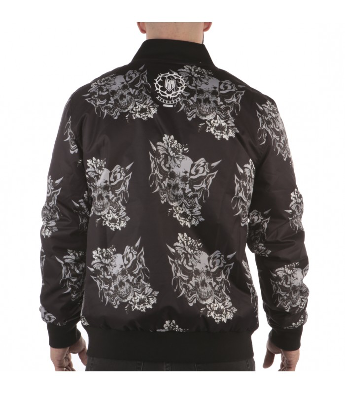 Veste d’Aviateur Headrush ‘Split Skull’ Homme