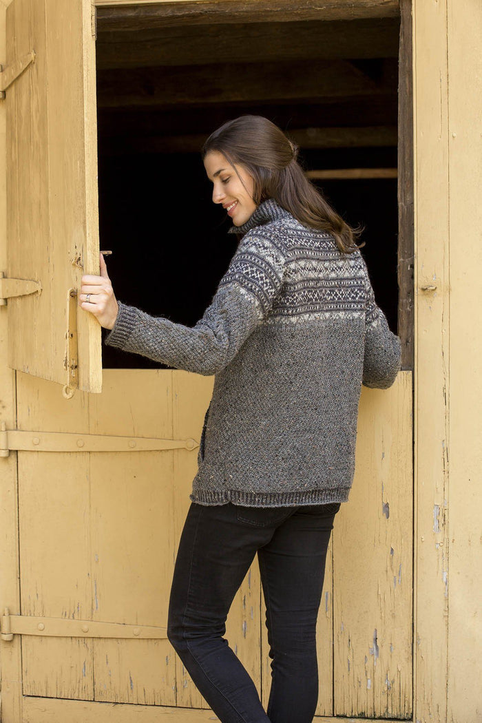 Wanderer Cardigan Pattern Universal Yarn