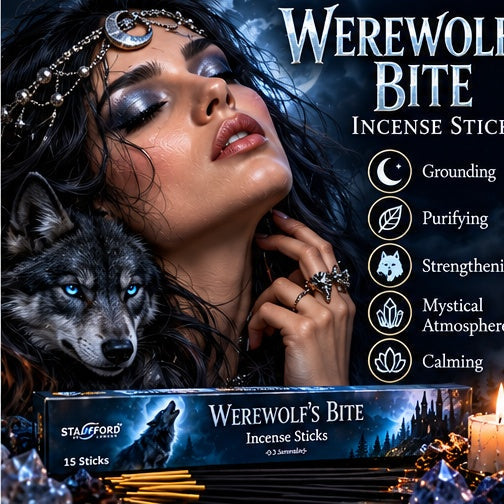 Werewolf's Bite Incense Sticks - When the Full Moon Rises