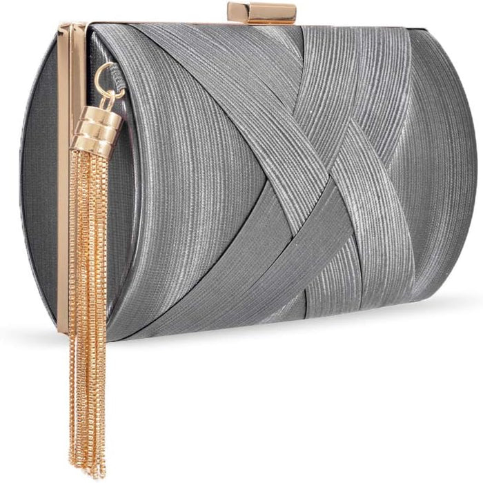 Elegant Tassel-grey