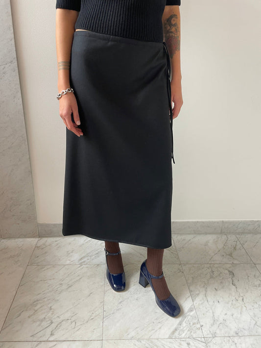 Wool Skirt, Black Brooke Callahan