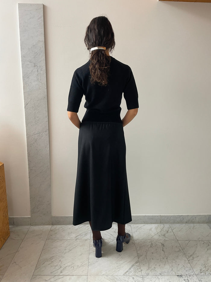 Wool Skirt, Black Brooke Callahan