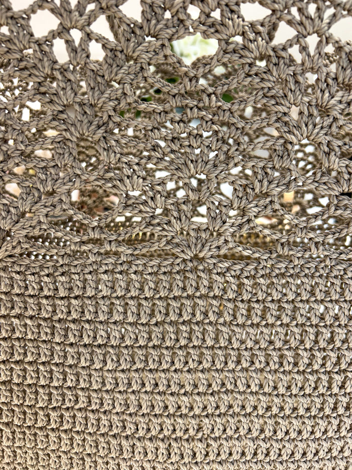 Woven Detailed Beach Bag (2 Colours)