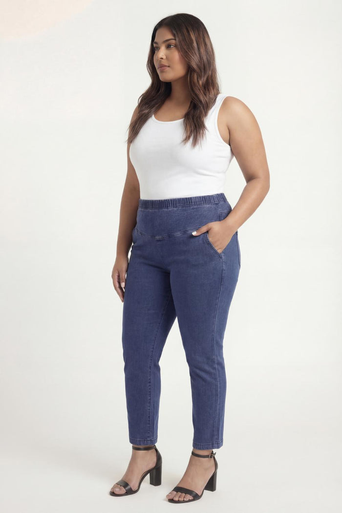 Yale Blue Straight Jeans